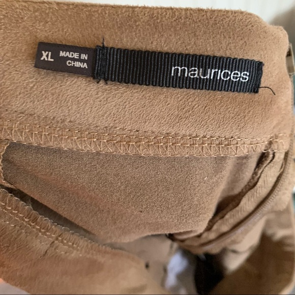 Maurices Suede Tie Skirt - Picture 3 of 3